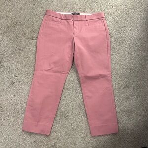 Pink Cropped Banana Republic Pants